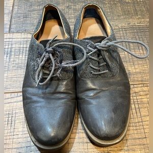 Sonoma Braddock Grey Dress Shoes Mens size 10
